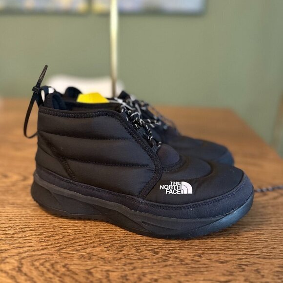 NWT! NEW! The North Face Women Thermalball NSE Chukka Boots -Black Only Size 7 - Picture 2 of 8